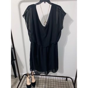 City Triangles Black V Neck Dress - never worn